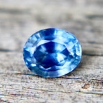 Natural Blue Sapphire | 0.88 Carat | Unheated | Ceylon Origin | Oval Cut | Eye Clean | Loose Gemstone - Sapphirepal