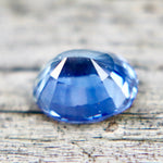 Natural Blue Sapphire | 0.88 Carat | Unheated | Ceylon Origin | Oval Cut | Eye Clean | Loose Gemstone - Sapphirepal