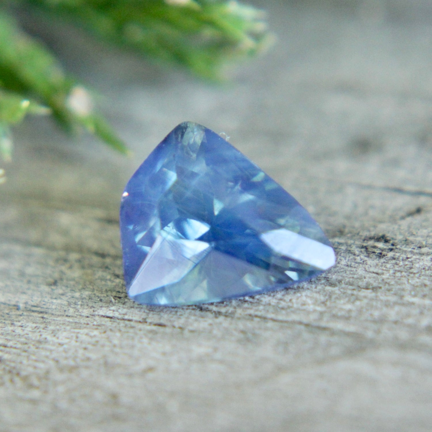 Natural Blue Sapphire – 0.92 Carat Trillion Cut | Unheated Ceylon Gemstone - Sapphirepal