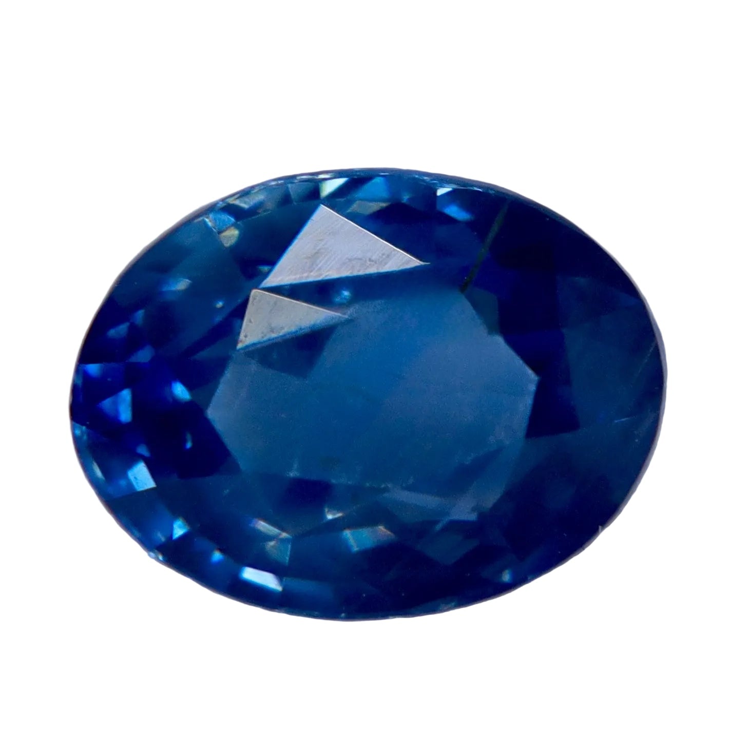 Natural Blue Sapphire 1.07 Carat Oval Cut Loose Gemstone from Ceylon - Sapphirepal