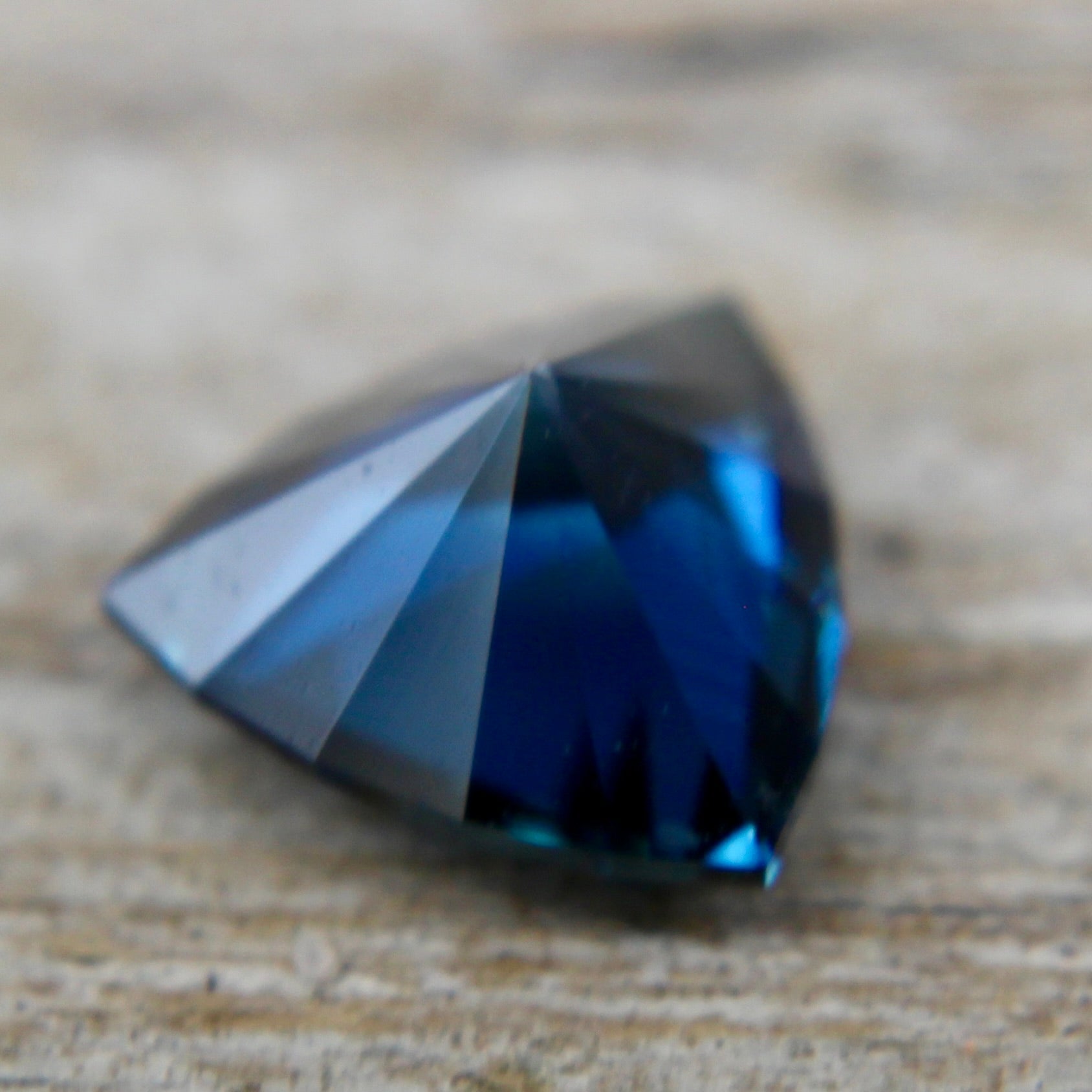 Natural Blue Sapphire – 1.40 Carat Trillion Cut | Australian Loose Gemstone - Sapphirepal