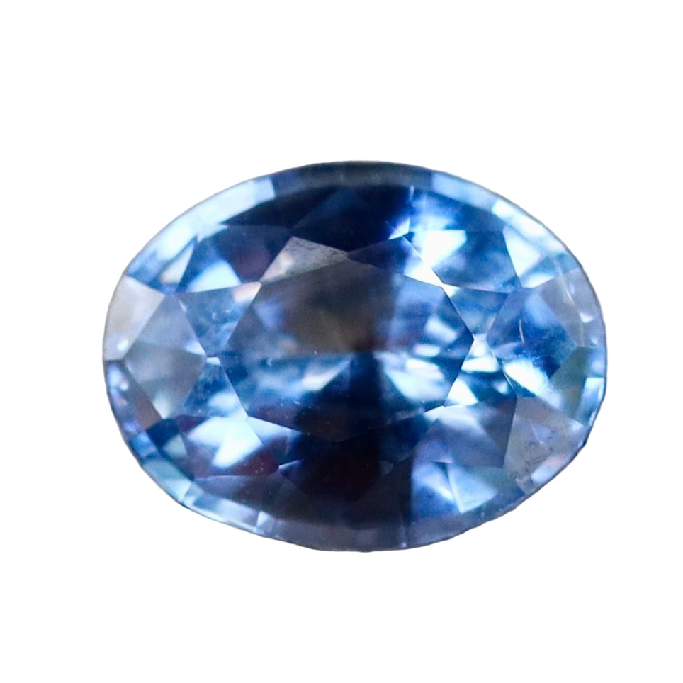 Natural Blue Sapphire – 1.57 Carat Oval Cut | Eye Clean Ceylon Gemstone - Sapphirepal