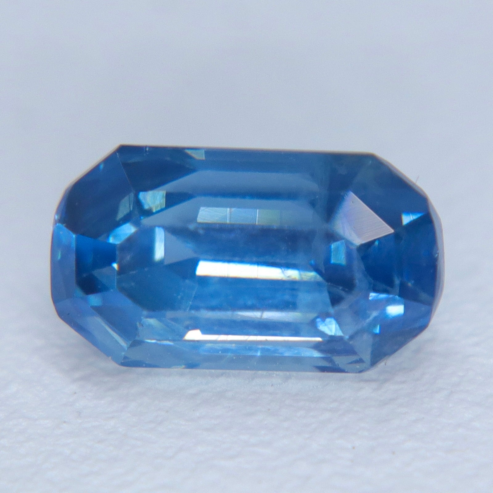 Natural Blue Sapphire 1.62 Carat Emerald Cut Loose Gemstone from Ceylon - Sapphirepal