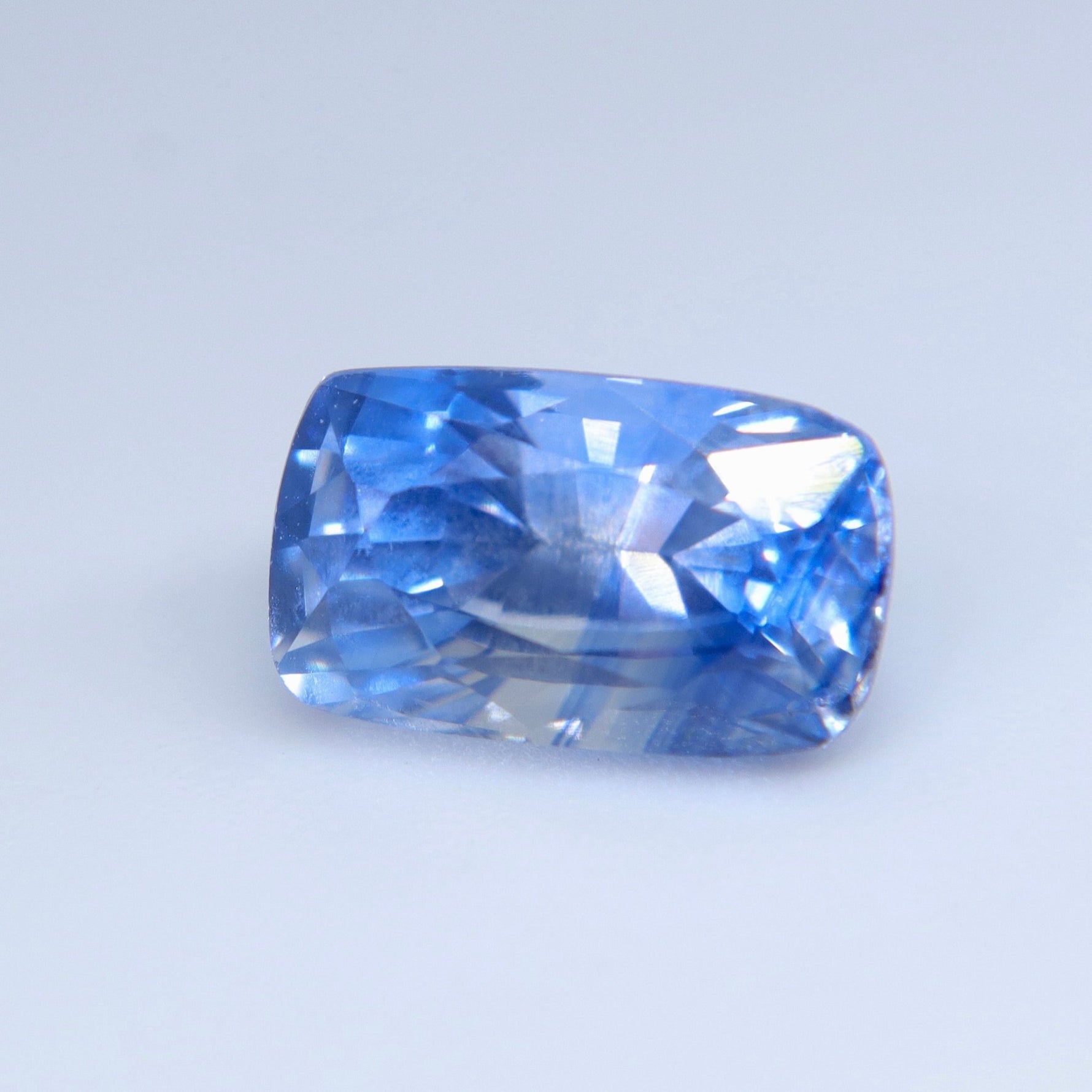 Natural Blue Sapphire 2.62 Carat Cushion Cut | Ceylon VVS | Loose Sapphire Gemstone - Sapphirepal
