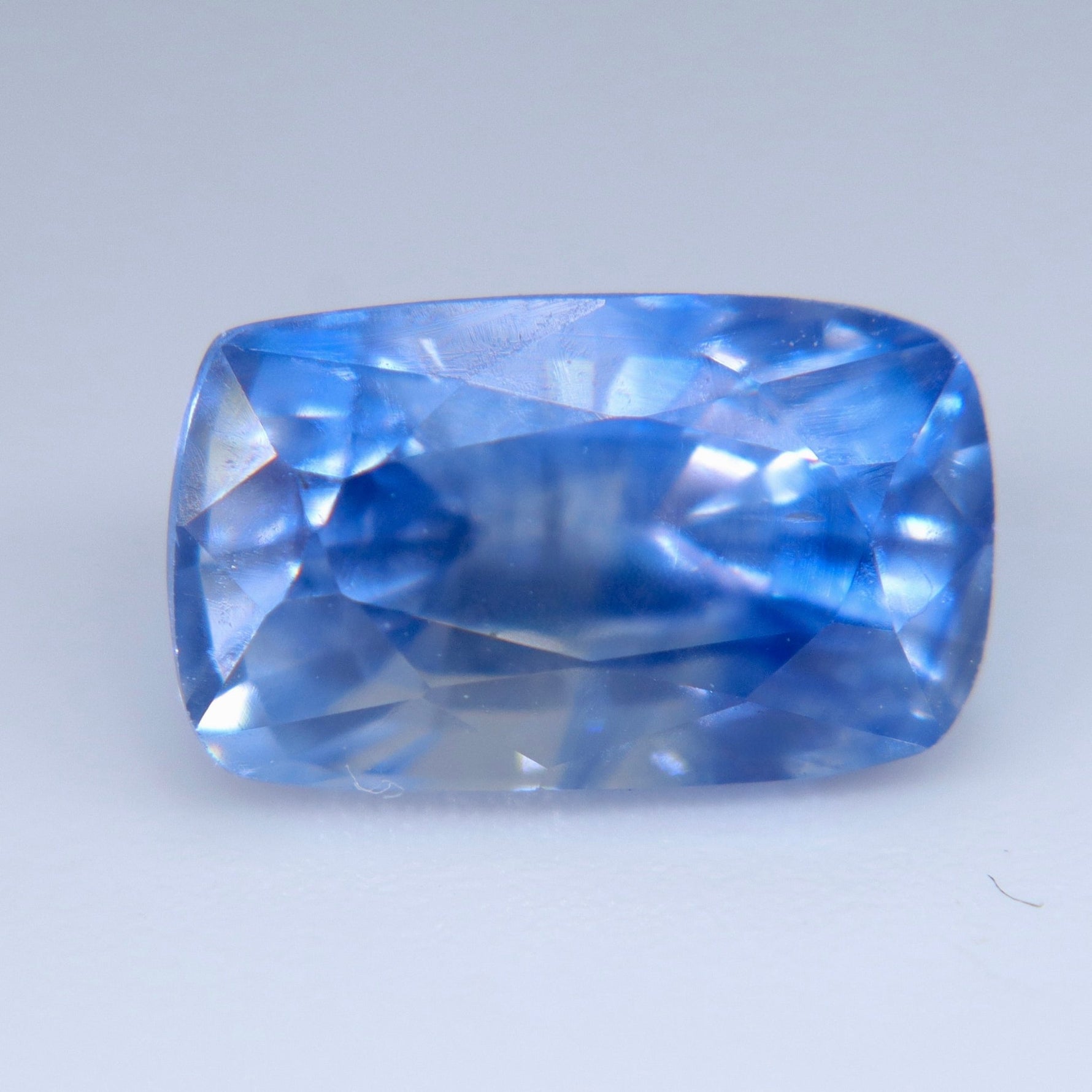 Natural Blue Sapphire 2.62 Carat Cushion Cut | Ceylon VVS | Loose Sapphire Gemstone - Sapphirepal