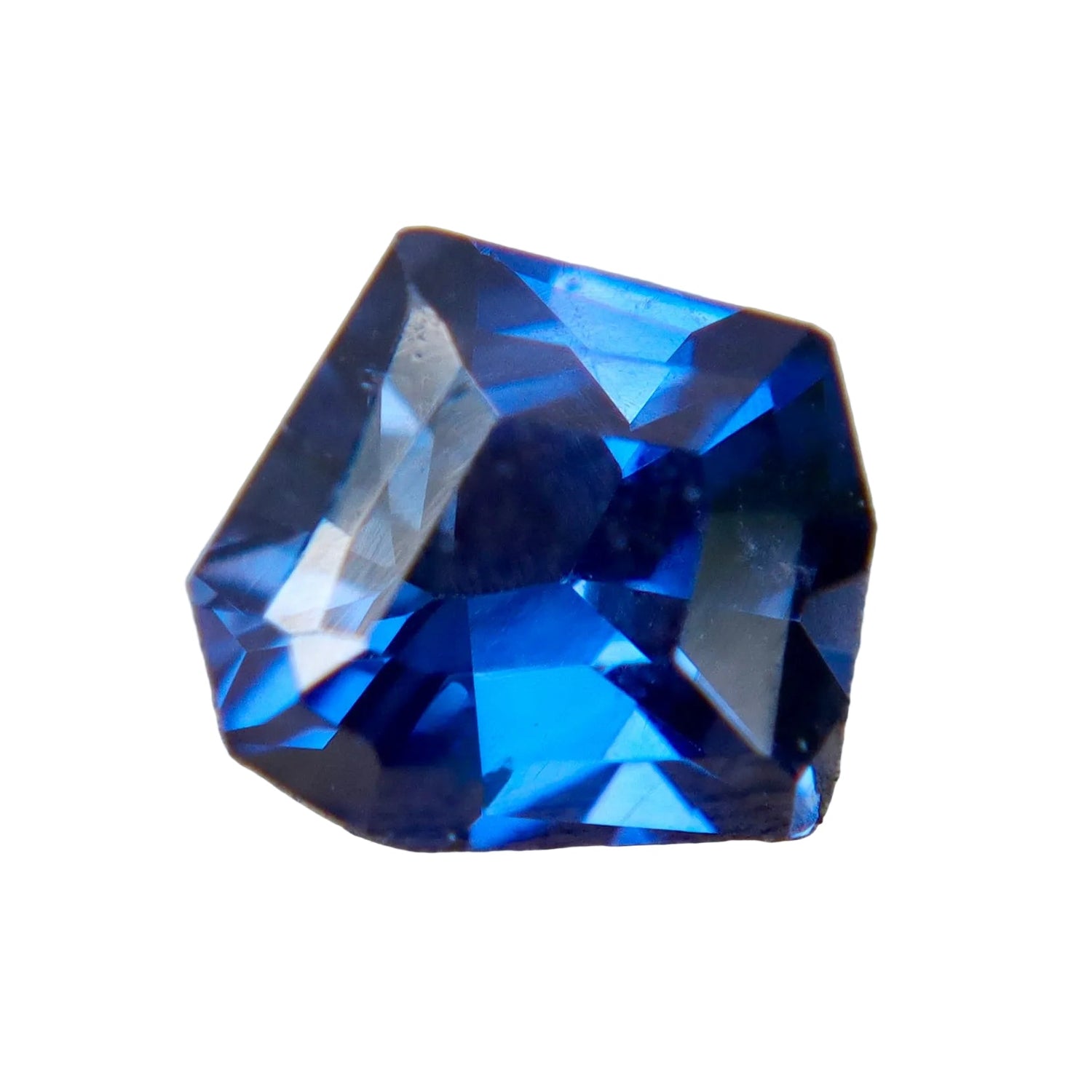 Natural Blue Sapphire | Freeform Cut | 1 Carat | Ceylon - Sapphirepal