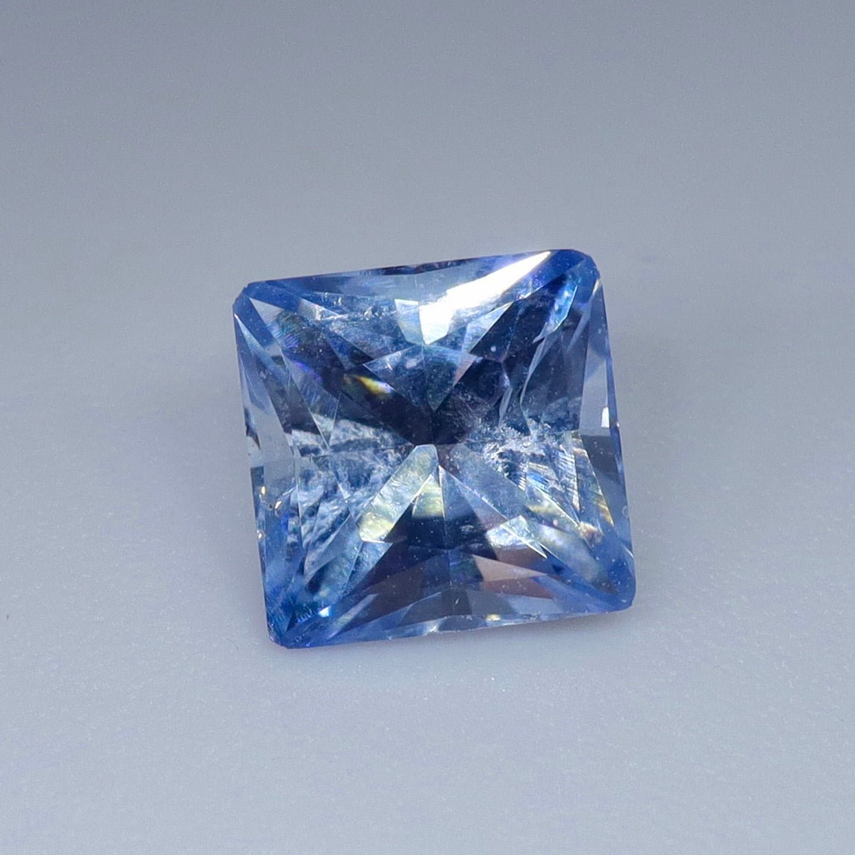 Natural Blue Sapphire (Heated) – 1.12 ct Princess Cut Loose Ceylon Sapphire | VS Clarity - Sapphirepal