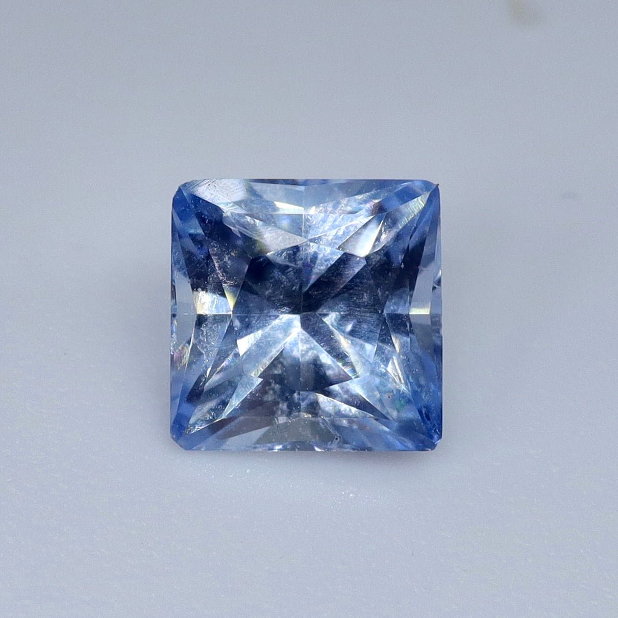 Natural Blue Sapphire (Heated) – 1.12 ct Princess Cut Loose Ceylon Sapphire | VS Clarity - Sapphirepal