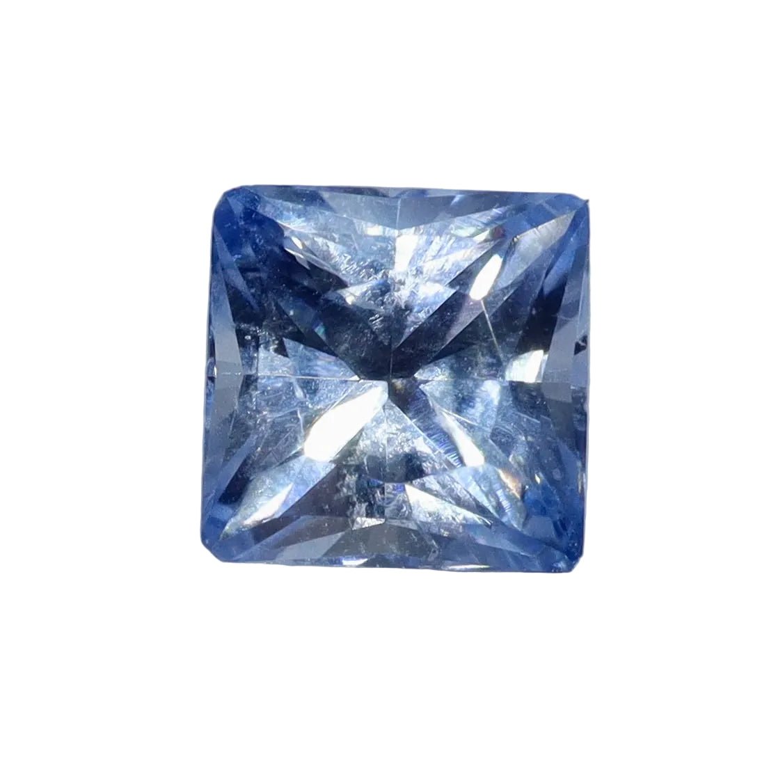 Natural Blue Sapphire (Heated) – 1.12 ct Princess Cut Loose Ceylon Sapphire | VS Clarity - Sapphirepal