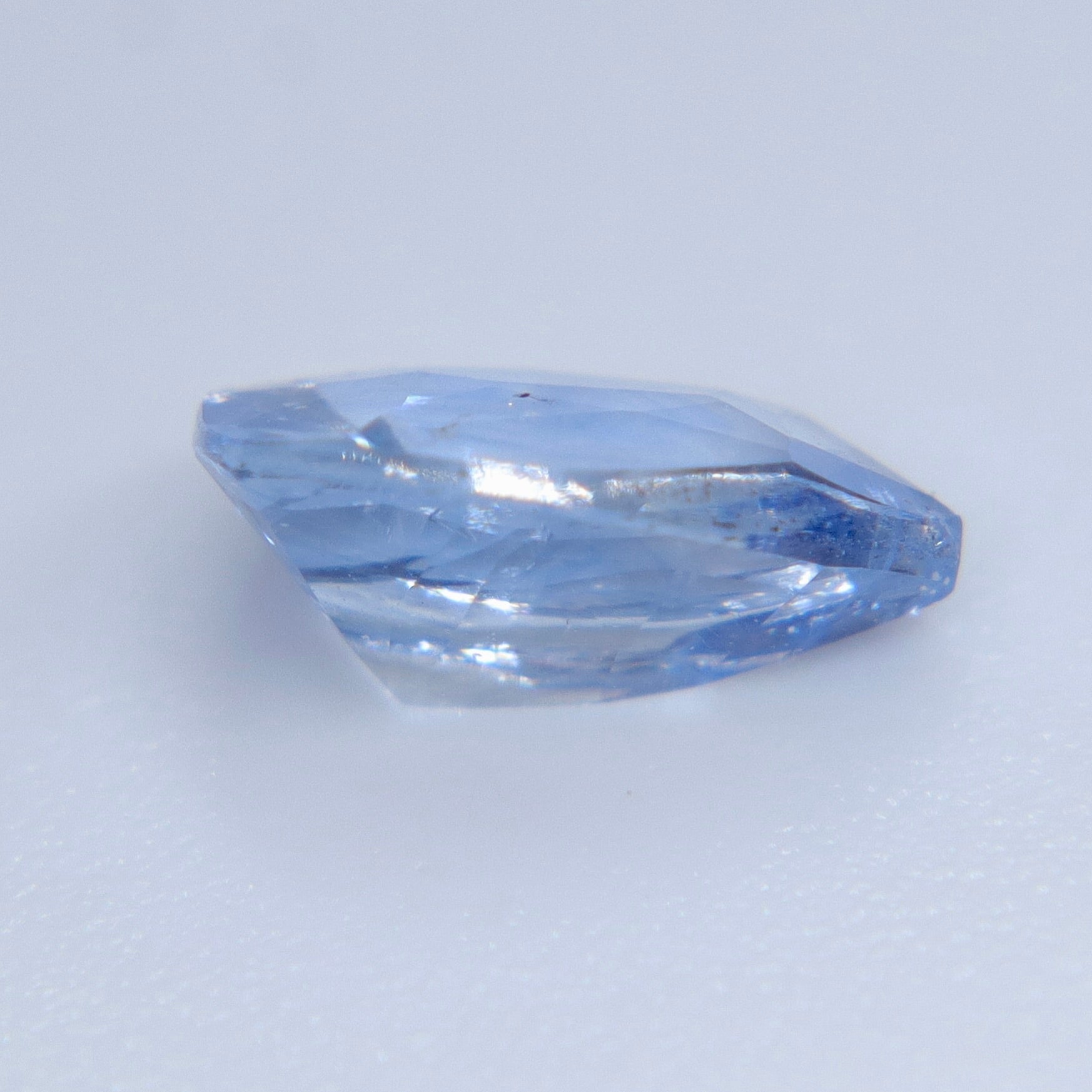 Natural Blue Sapphire (Heated) – 1.14 ct Trillion Cut Loose Ceylon Sapphire | SI - Sapphirepal