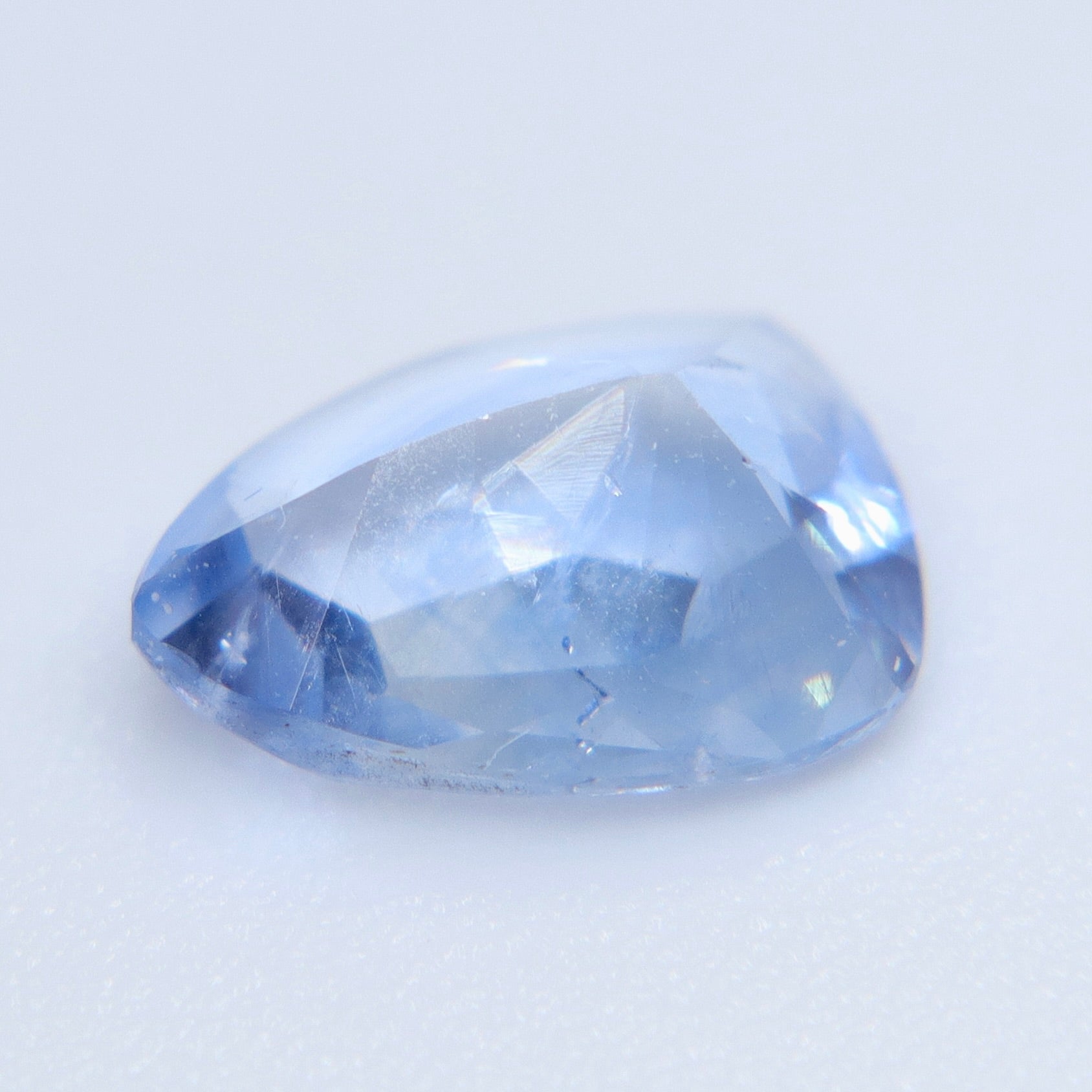 Natural Blue Sapphire (Heated) – 1.14 ct Trillion Cut Loose Ceylon Sapphire | SI - Sapphirepal