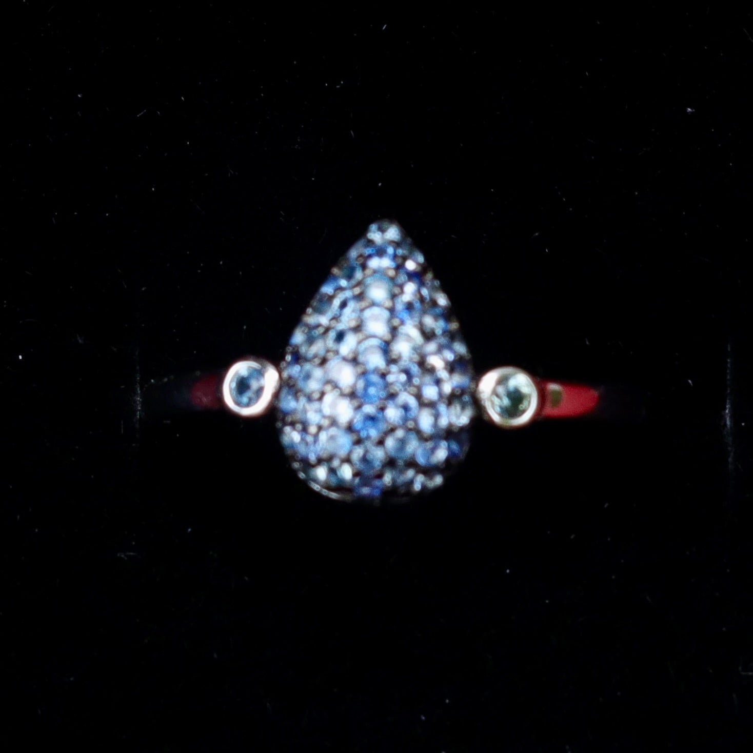 Natural Blue Sapphire Silver Jewelry Set – Ring, Earrings & Pendant | Earth - Sourced Gemstones - Sapphirepal