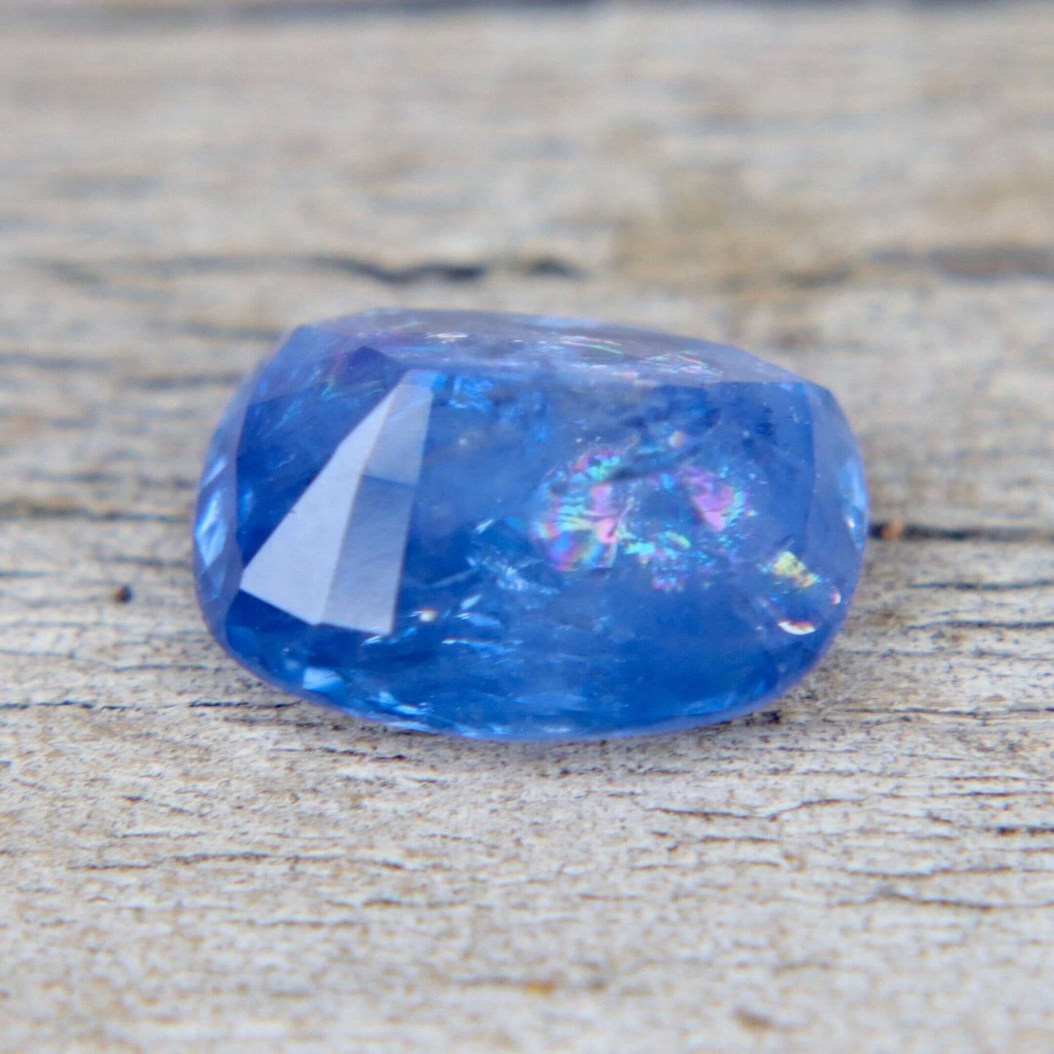 Natural Blue Sapphire – Stunning Cushion Cut - Sapphirepal