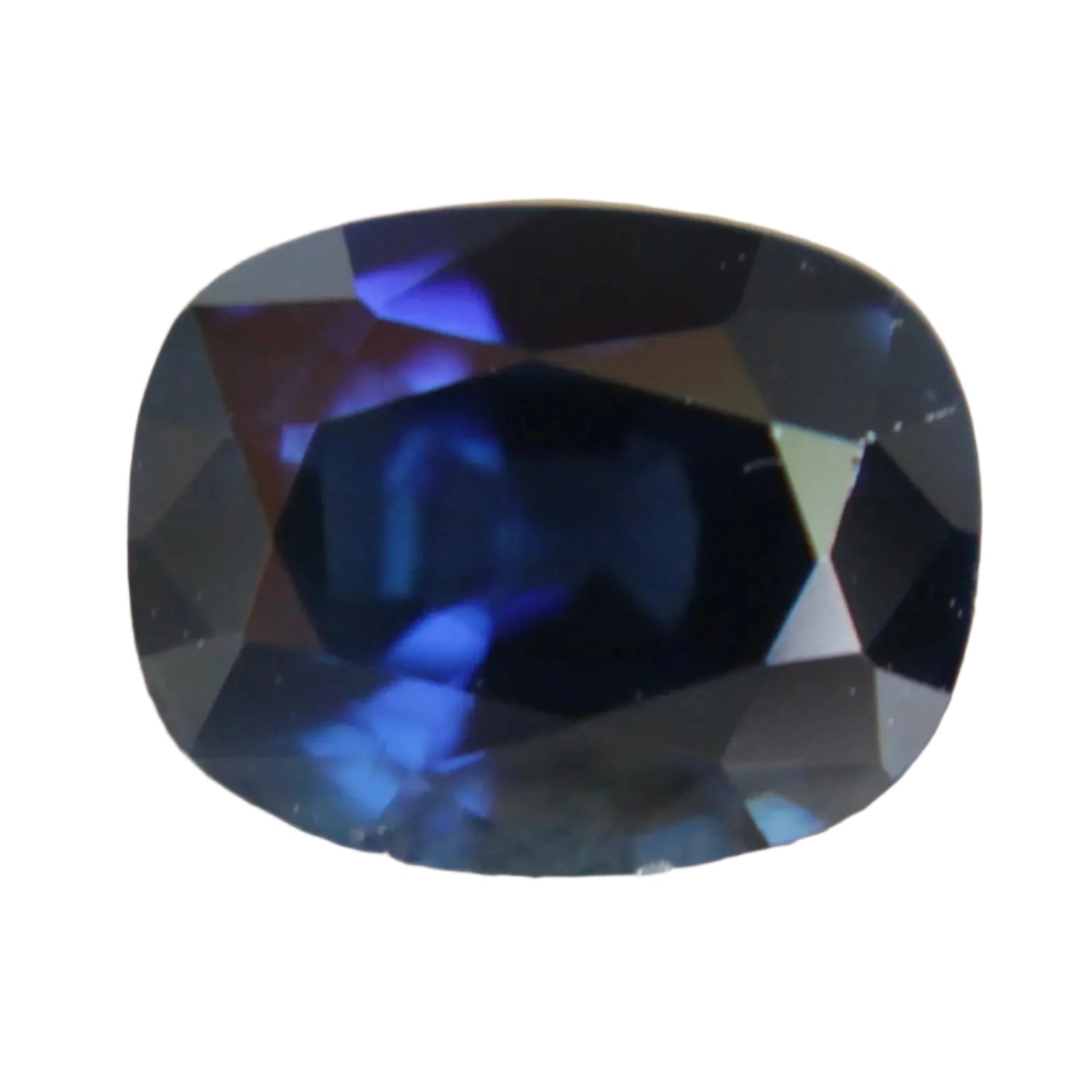 1.47 Carat Natural Ceylon Blue Sapphire – Cushion Cut | Sapphire Pal