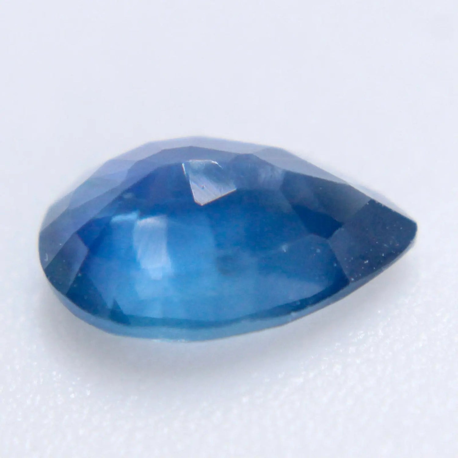 Loose pear cut blue sapphire gemstone Sapphire Pal Australia