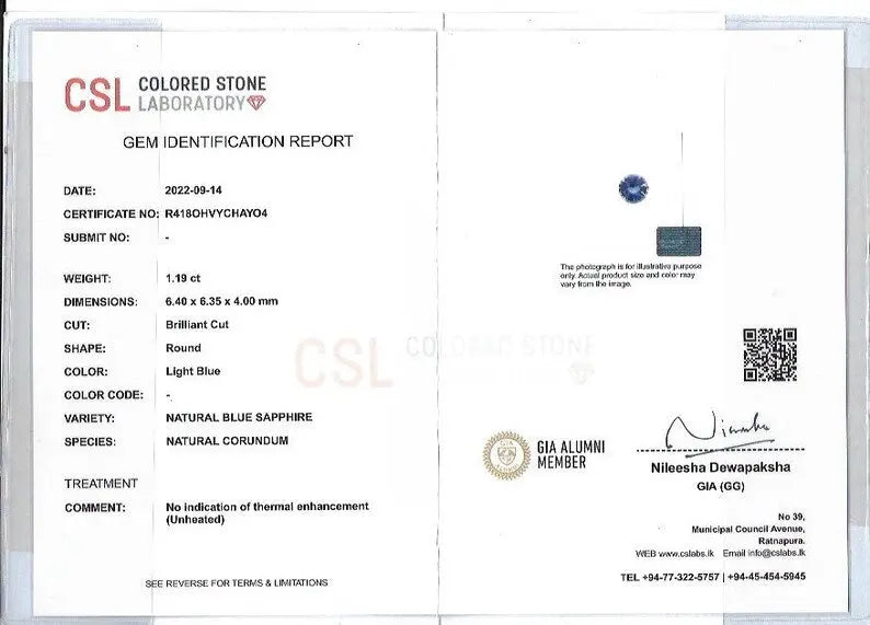 Natural Blue Sapphire - Sapphirepal