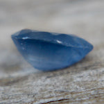 6.39x4.72x3.05 mm heated SI blue sapphire loose gemstone