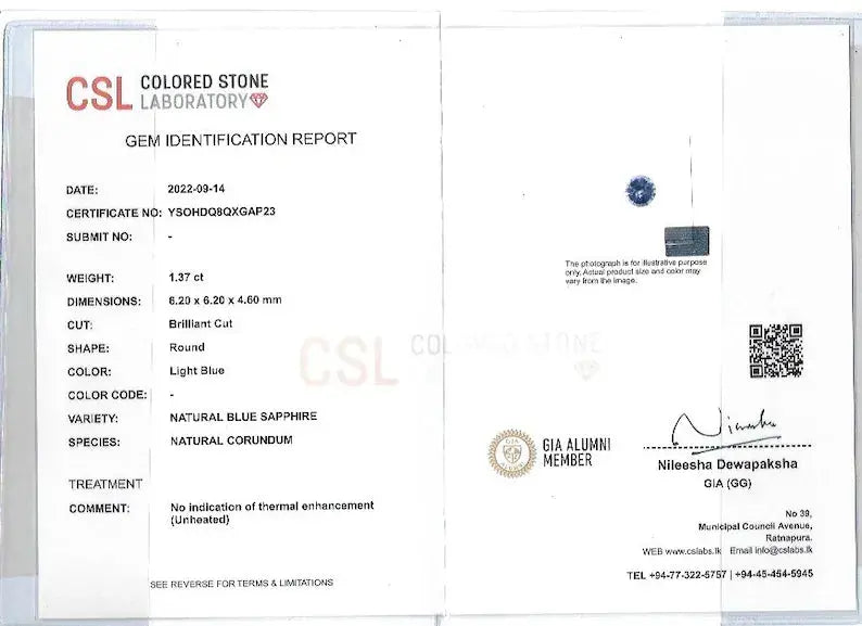 Natural Blue Sapphire - Sapphirepal