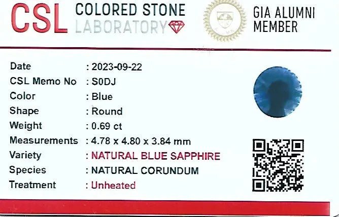Natural Blue Sapphire - Sapphirepal