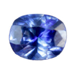 Natural blue sapphire, 1.08ct cushion 6.93×5.57×3.70 mm, Ceylon origin, eye-clean – Sapphire Pal