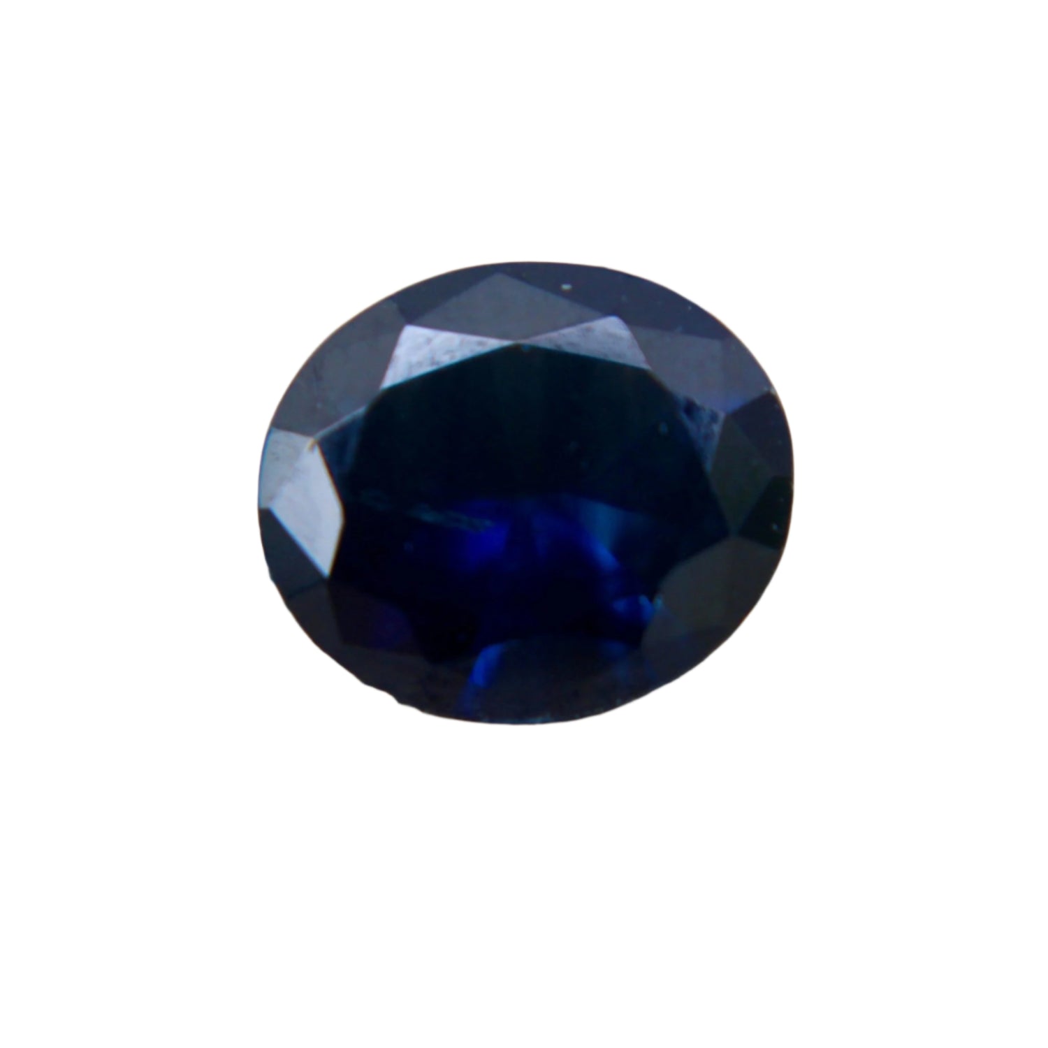 Natural Blue Sapphire Oval Cut 1.18 Carat, Madagascar Sapphire, Heated, Eye Clean Clarity