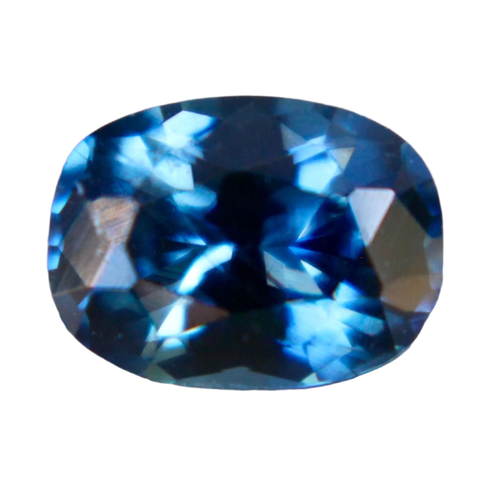 Natural Blue Sapphire 0.88ct Cushion Cut | Unheated Gemstone - Sapphire pal
