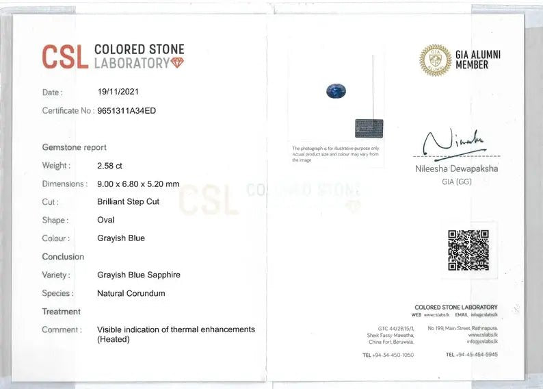 Natural Blue Sapphire - Sapphirepal