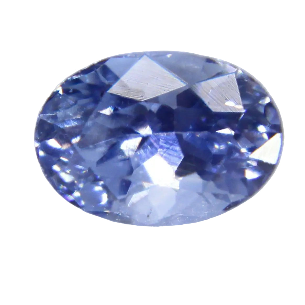 0.71ct Natural Blue Sapphire, Ceylon origin, Oval cut, SI clarity, Heated — Sapphire Pal