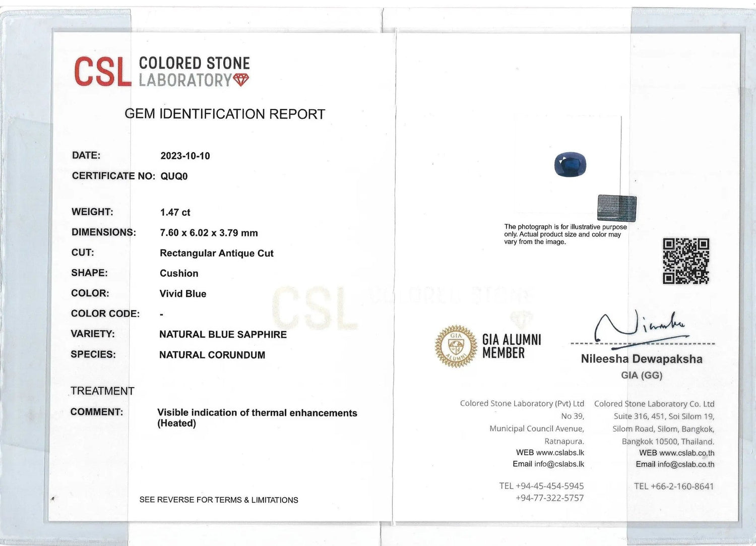 Natural Blue Sapphire - Sapphirepal