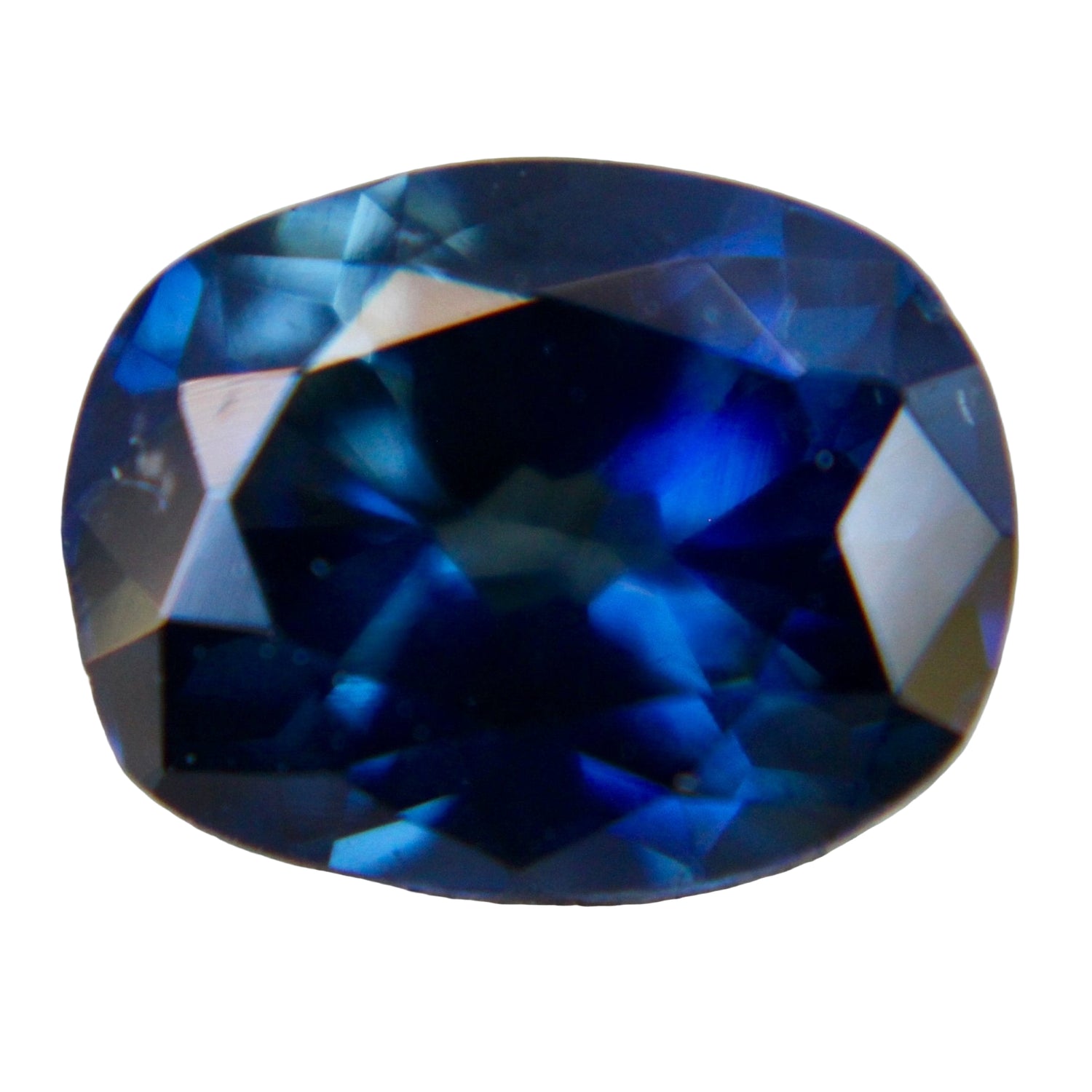 2.75 ct natural blue green sapphire cushion cut heated Madagascar gem – Sapphire Pal