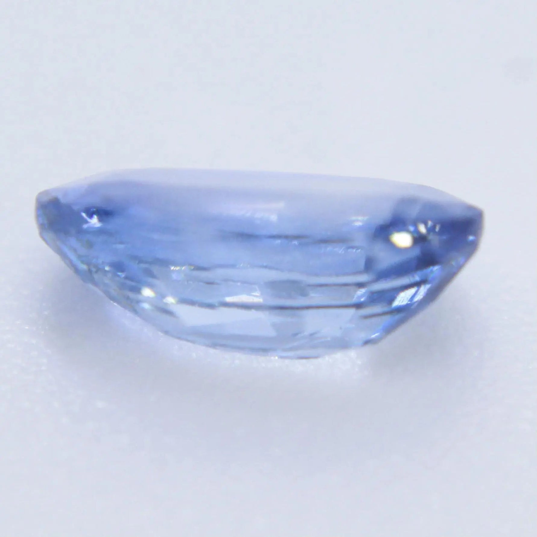 Oval blue sapphire gemstone for engagement rings and fine jewelry