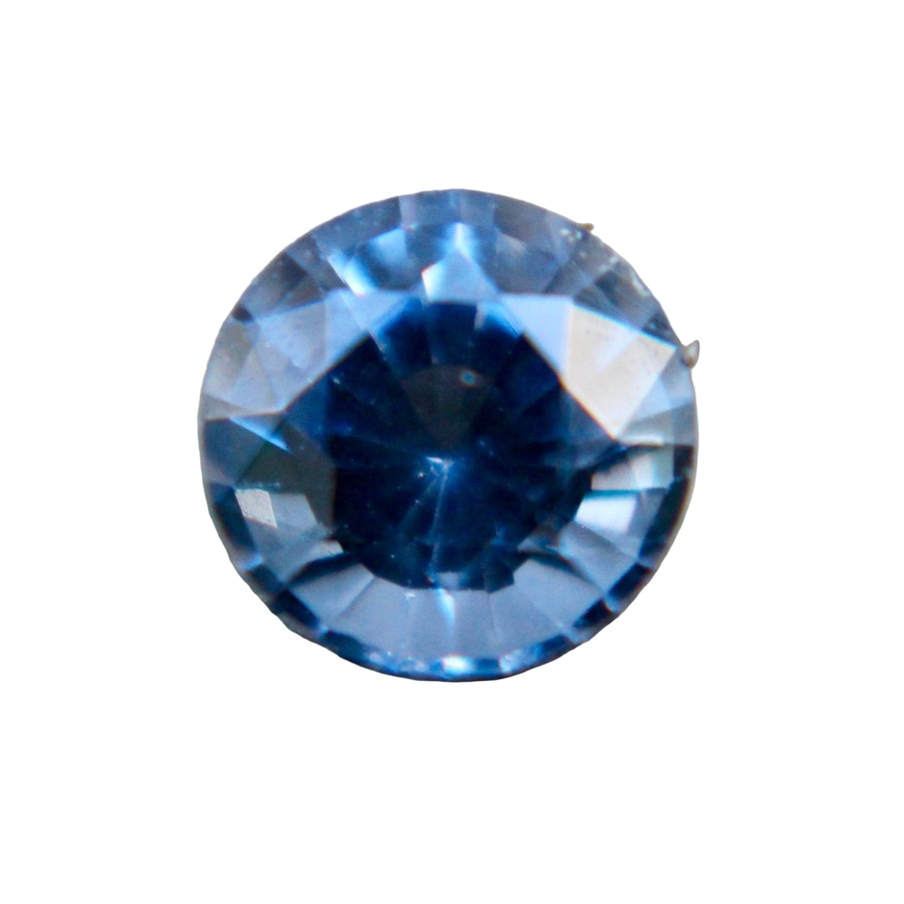 0.87 ct Natural Blue Spinel, Round Cut, Ceylon origin, untreated, VVS clarity – Sapphire Pal