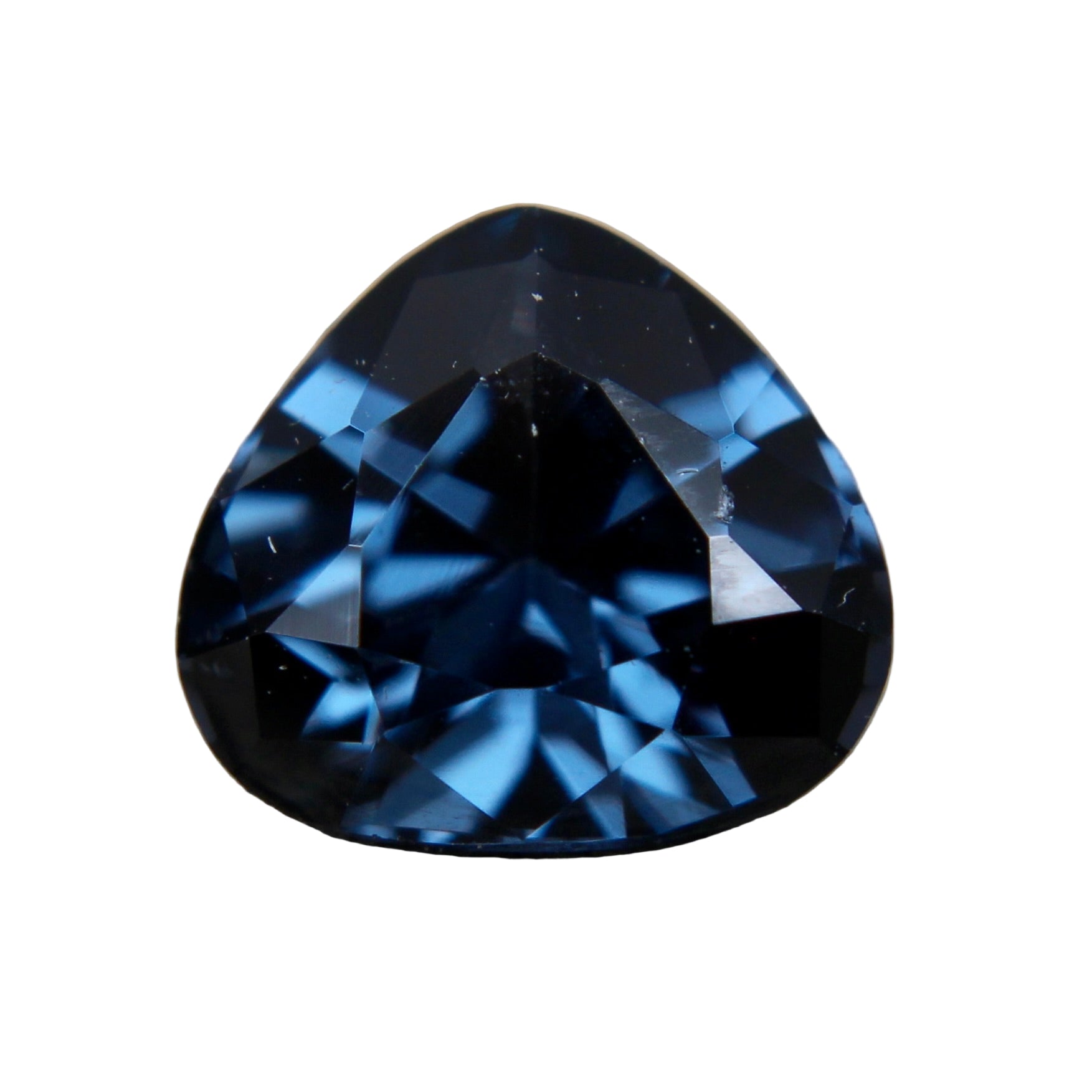 1.38 ct Natural Blue Spinel, Trillion Cut, unheated untreated, VVS clarity – Sapphire Pal