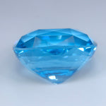Natural Blue Topaz Cushion Cut 32.33 Carat | Ceylon VVS | Loose Faceted Gemstone - Sapphirepal