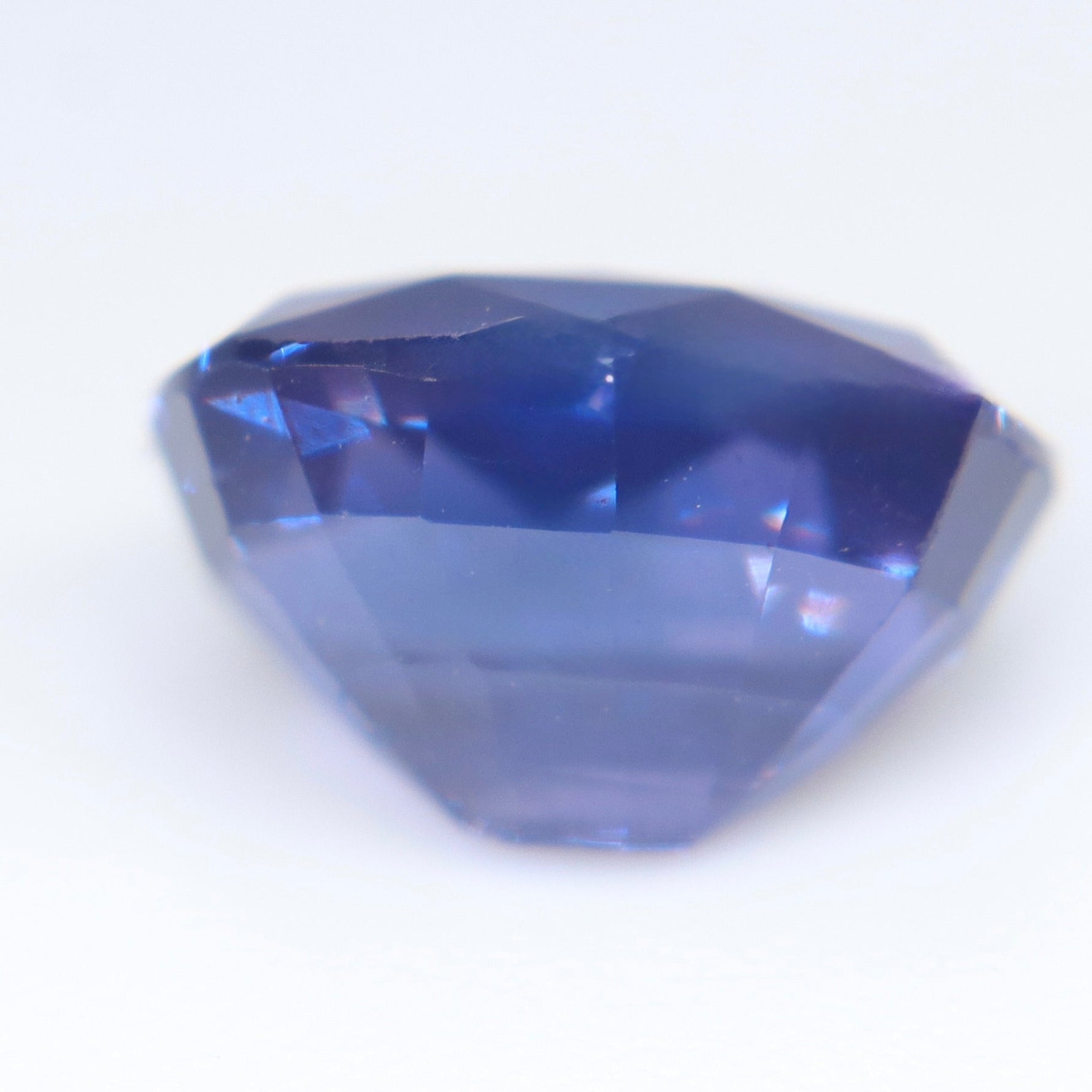 Natural Blue-Violet Purple Sapphire 2.22 Carat Cushion Cut Ceylon - Sapphirepal
