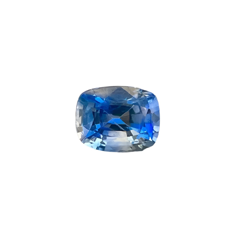 Natural Blue Sapphire, Cushion Cut, 1.40 Carat, Ceylon Origin - Ideal for Engagement Rings and Custom Jewelry Designs