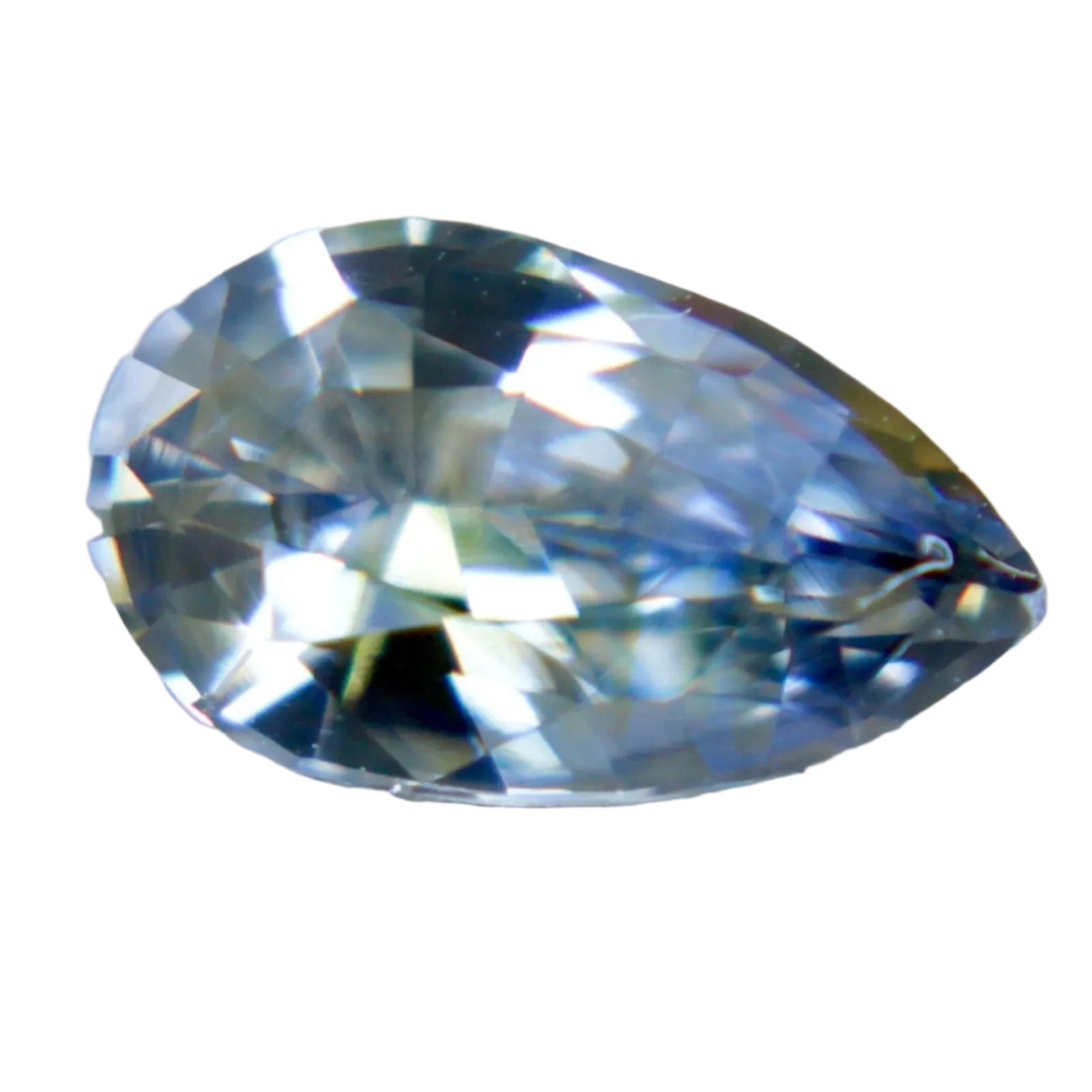 1.60ct Natural Blue Yellow Sapphire | Ceylon Pear Cut Gem - Sapphire pal