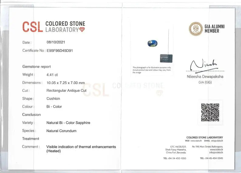 Natural Blue Yellow Sapphire - Sapphirepal