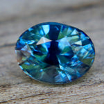 Natural Bluish Green Sapphire – 0.99ct Oval Cut - Sapphirepal