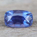 Natural Bluish Purple Sapphire – 1.55ct Cushion Cut | Unheated Ceylon Gemstone - Sapphirepal