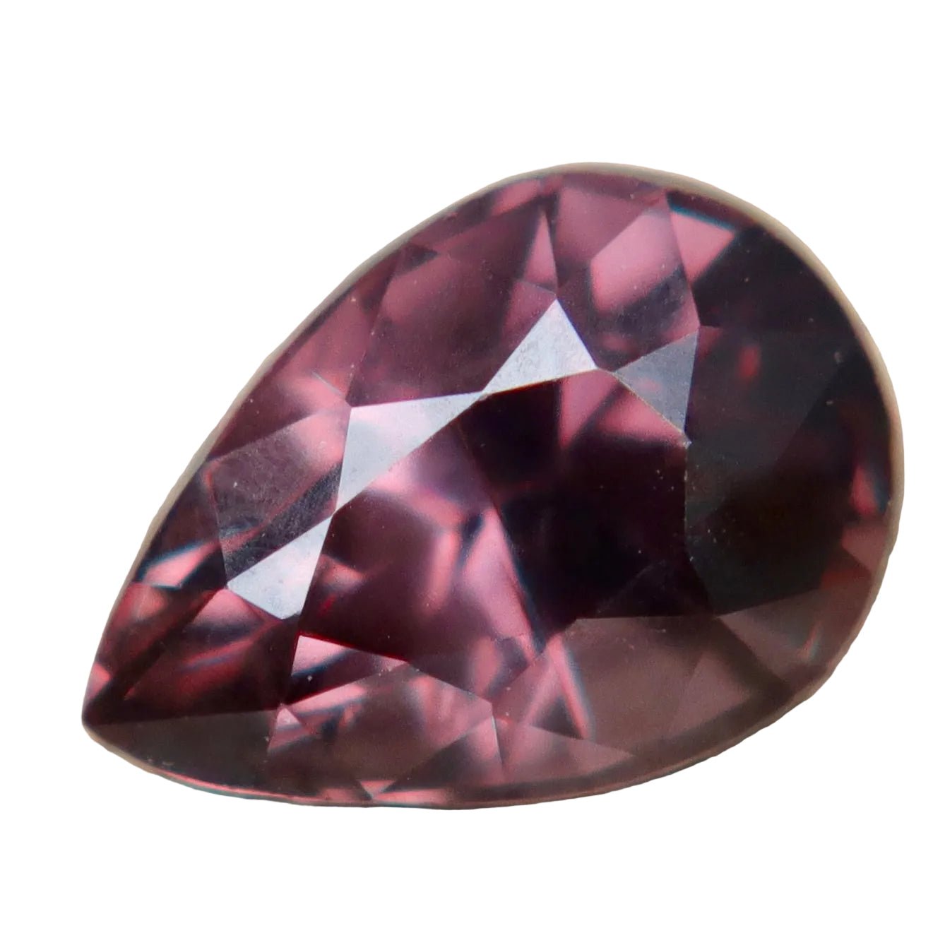 Natural Brown Sapphire – 0.60ct Pear Cut Unheated Madagascar Gemstone - Sapphirepal