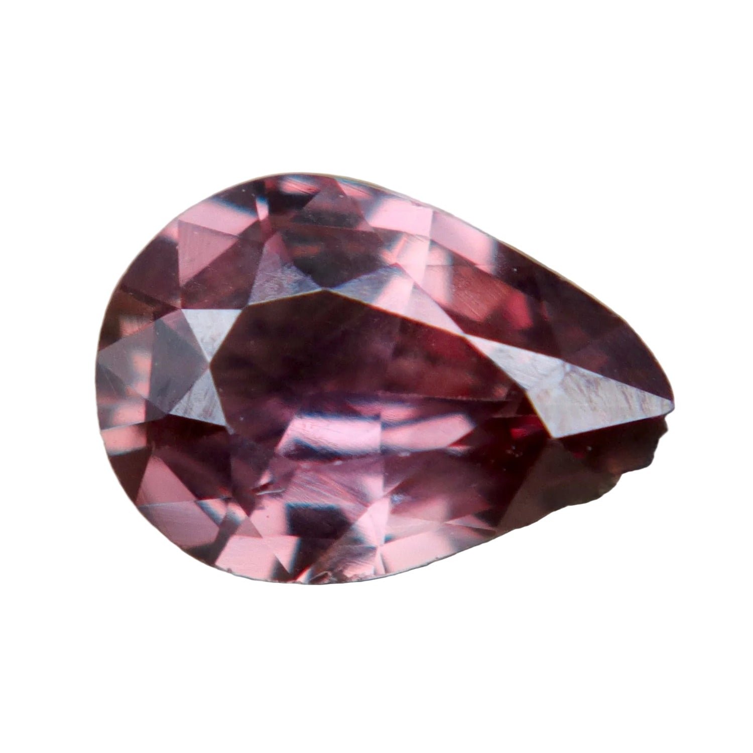 Natural Brown Sapphire – 0.75ct Pear Cut Unheated Madagascar Gemstone - Sapphirepal