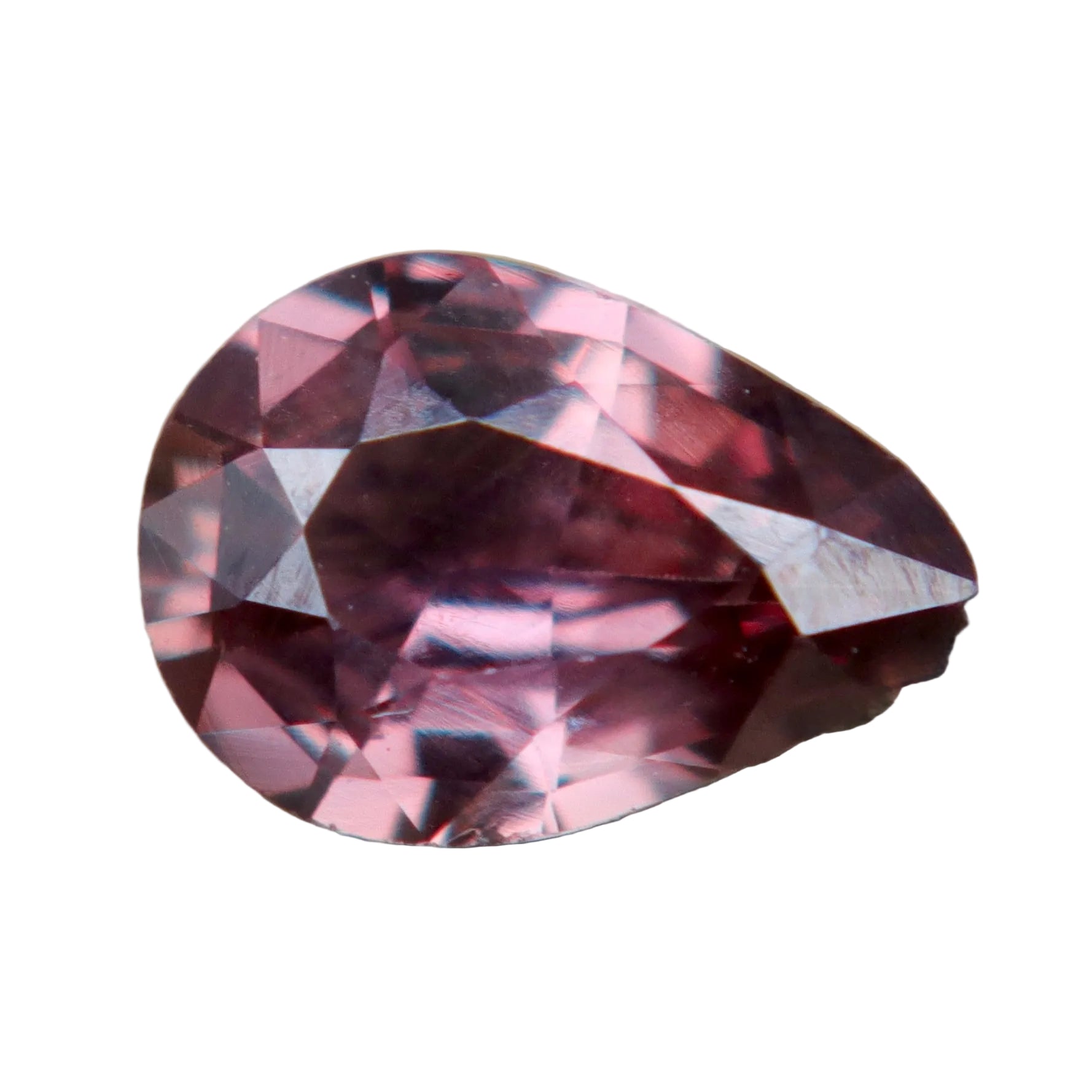 Natural Brown Sapphire – 0.75ct Pear Cut Unheated Madagascar Gemstone - Sapphirepal