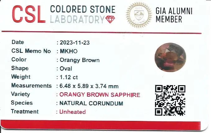 Natural Brown Sapphire - Sapphirepal