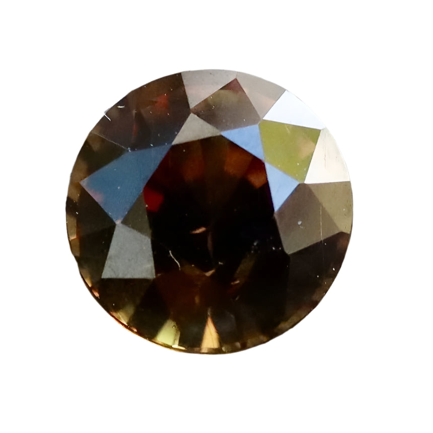 Natural Brown Sapphire 1.52ct | Round Cut Unheated Gemstone - Sapphire pal