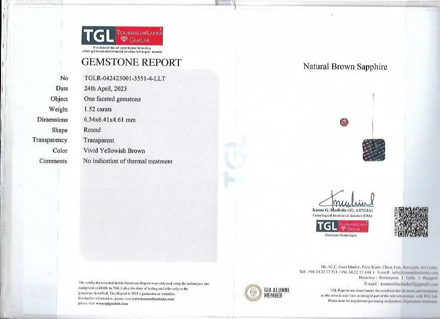 Natural Brown Sapphire - Sapphirepal