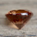 Brilliant Brown Zircon 1.33 Carat – Faceted Round Stone by Sapphire Pal Australia