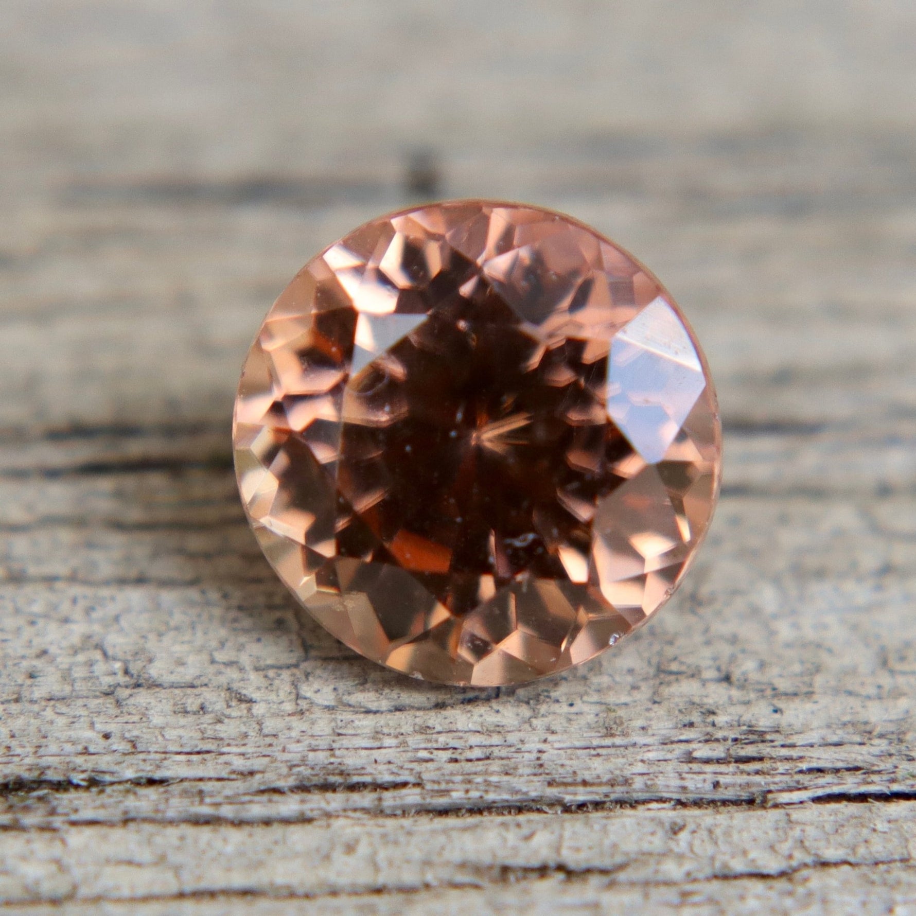 Untreated Ceylon Zircon Brown Color – Loose Gem for Engagement Ring Design