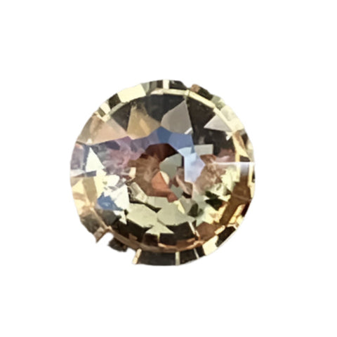 0.64 Carat Natural Brownish Orange Sapphire – Round Cut, Eye Clean, Untreated Madagascar Gemstone

