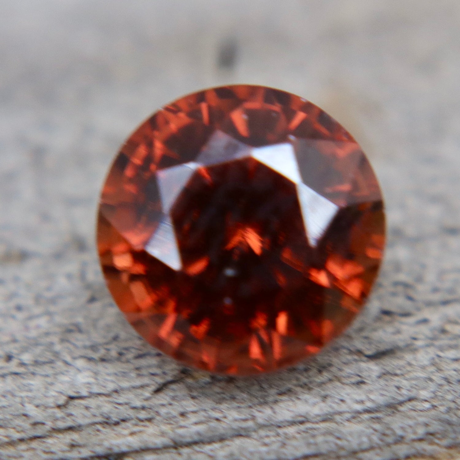 Natural Brownish Orange Zircon - Sapphirepal